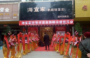 【喜讯】热烈庆祝耶航瑜硅藻泥道县旗舰店盛装开业！